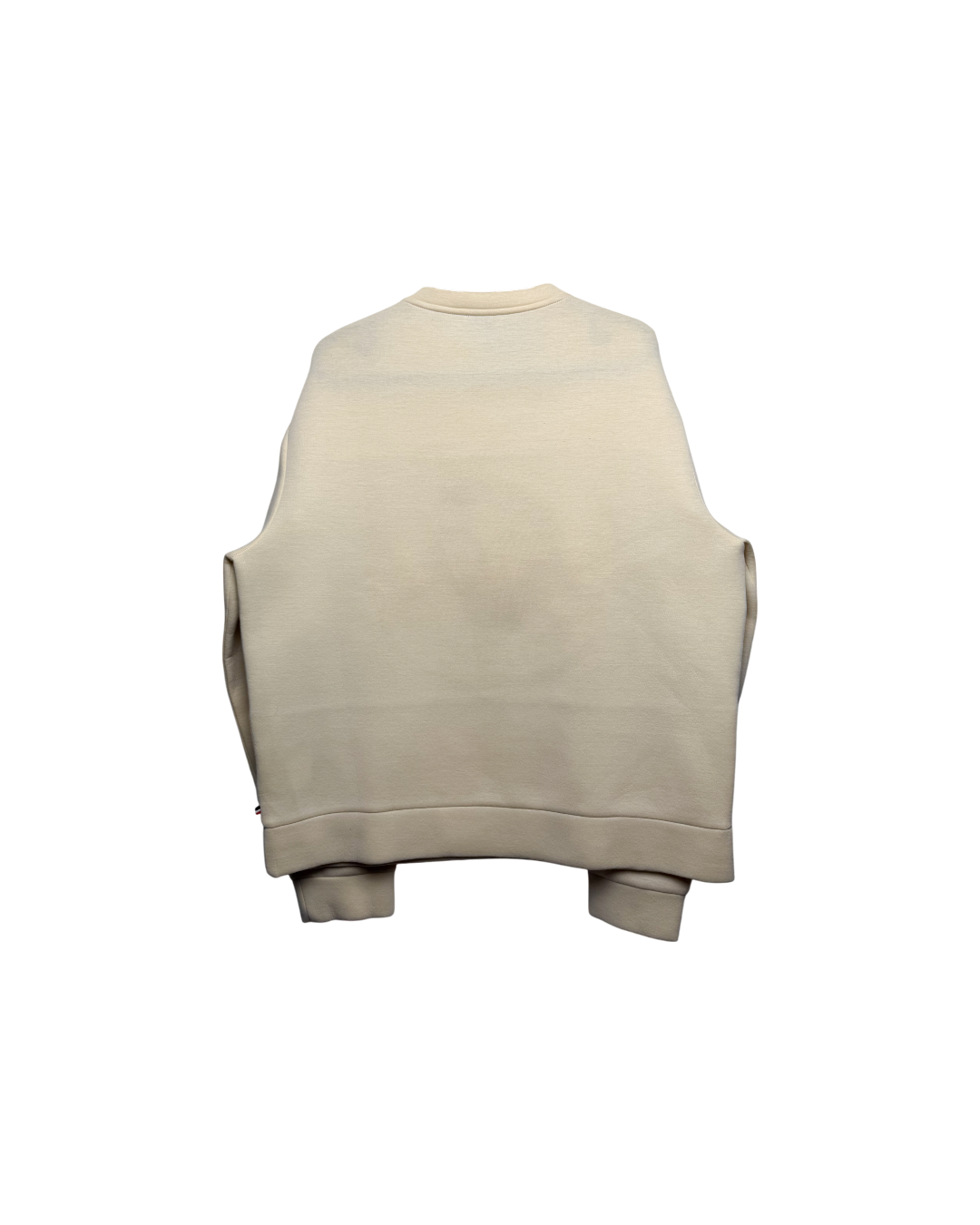 Moncler Crewneck Big Logo Beige Grey