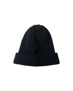 Moncler Logo Beanie Black