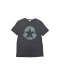 Moncler Oversized Logo Star T-Shirt Dark Grey