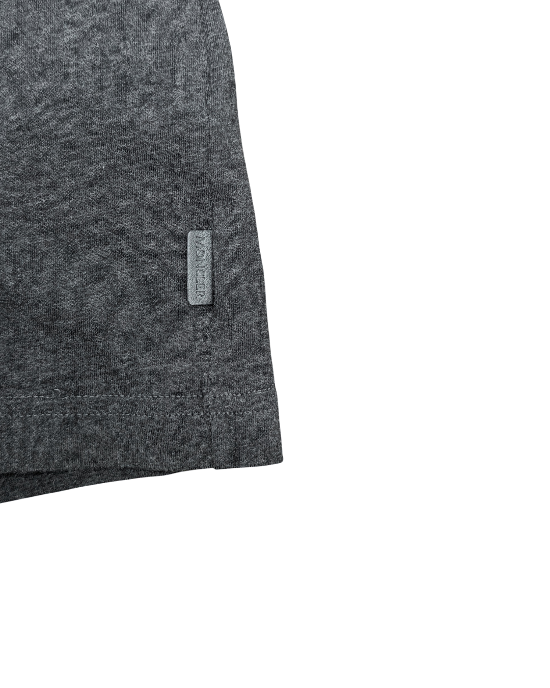 Moncler Oversized Logo Star T-Shirt Dark Grey