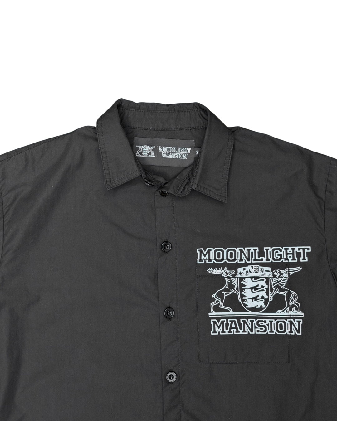 Moonlight Mansion Shirt Black