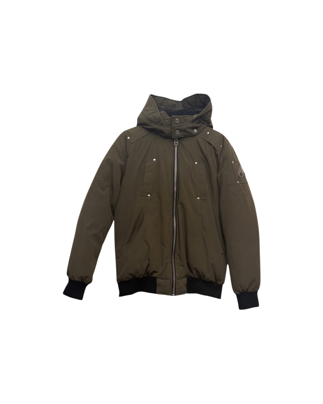 Moose Knuckels Ballistic Bomber Jacket Olive