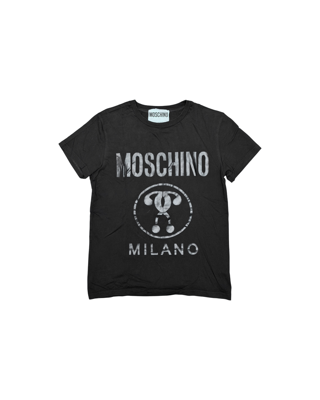 Moschino Milano T-Shirt Black on Black