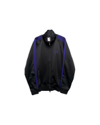 Needles Track Jacket Black Purple