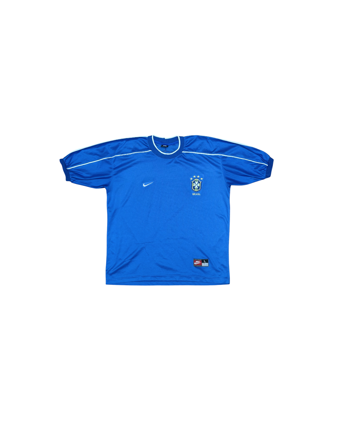 Nike 1998 Brazil Jersey Blue