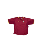 Nike Portugal 2000-2002 Home Jersey Burgundy Red