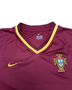 Nike Portugal 2000-2002 Home Jersey Burgundy Red