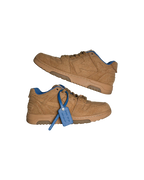 Off-White Out Of Office Sneakers Camel Wool