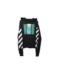 Off White Hoodie Black Waterfall 19/20