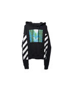 Off White Hoodie Black Waterfall 19/20