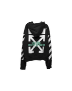 Off White Hoodie Black Waterfall 19/20