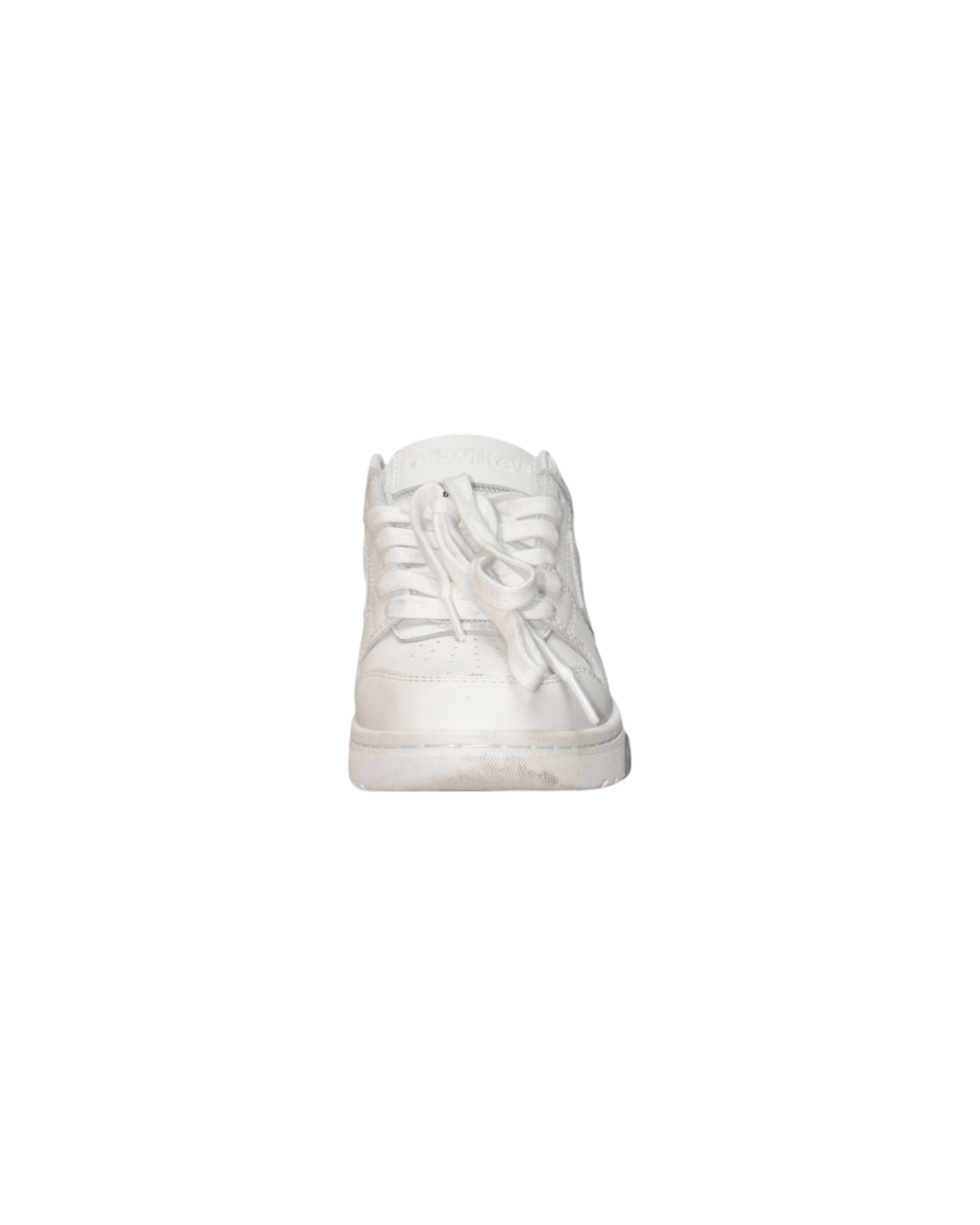 Off White Out of Office "For Walking" Sneaker Cream White Pink