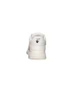 Off White Out of Office "For Walking" Sneaker Cream White Pink