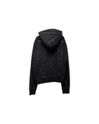 Off White Unfinished Arrows Hoodie FW19/20 Black Grey
