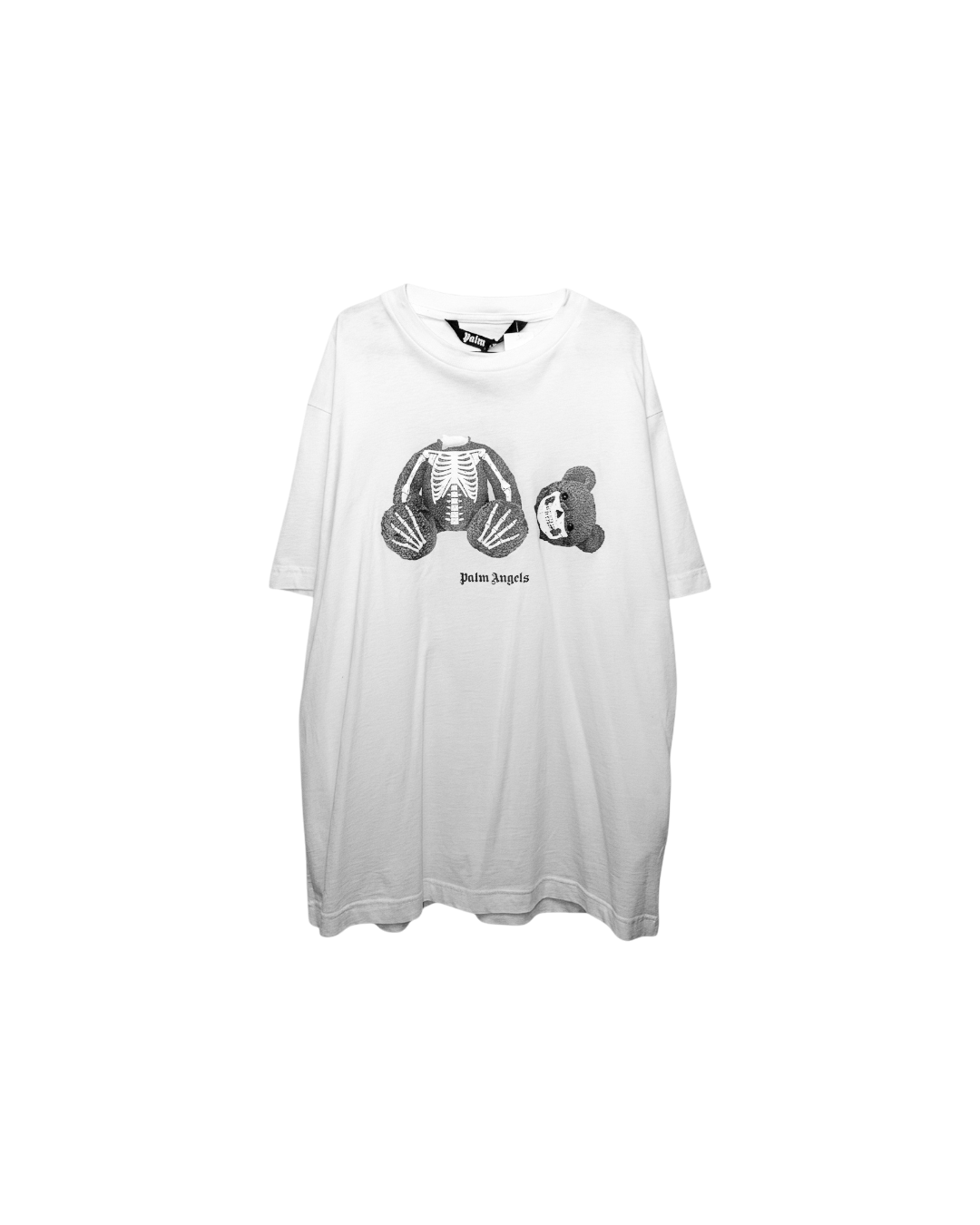 Palm Angels Skeleton Bear T-Shirt White