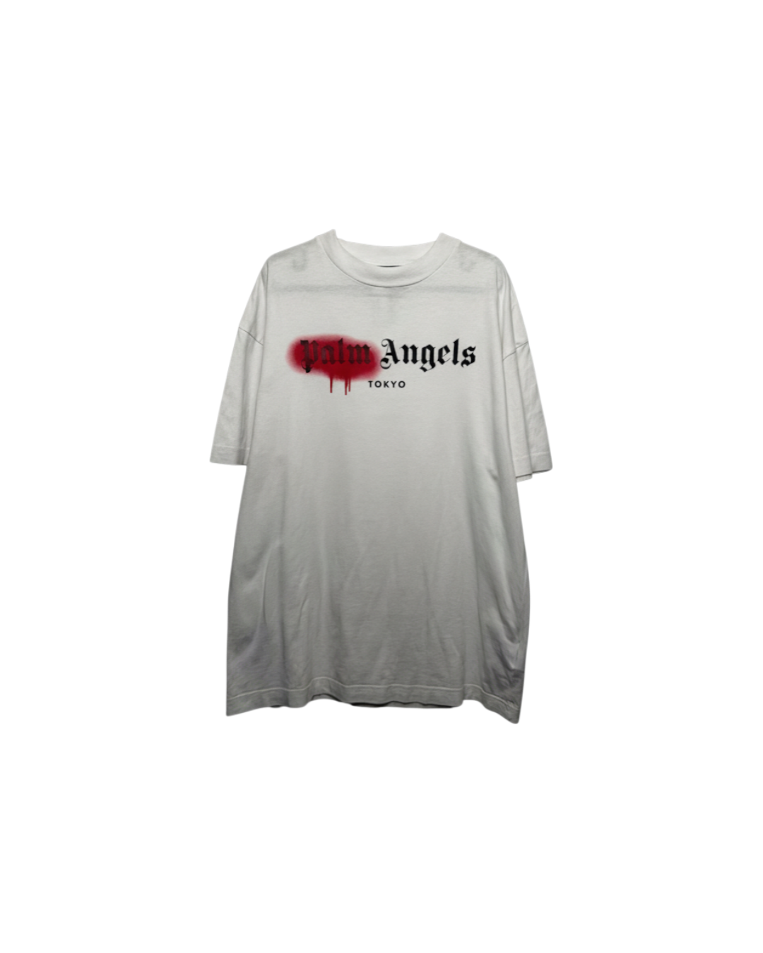 Palm Angels Tokyo Sprayed T-Shirt White