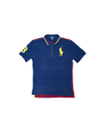 Polo Ralph Lauren Big Pony Polo Navy Burgundy Yellow