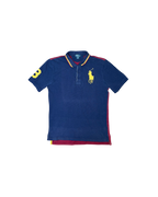 Polo Ralph Lauren Big Pony Polo Navy Burgundy Yellow
