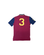 Polo Ralph Lauren Big Pony Polo Navy Burgundy Yellow