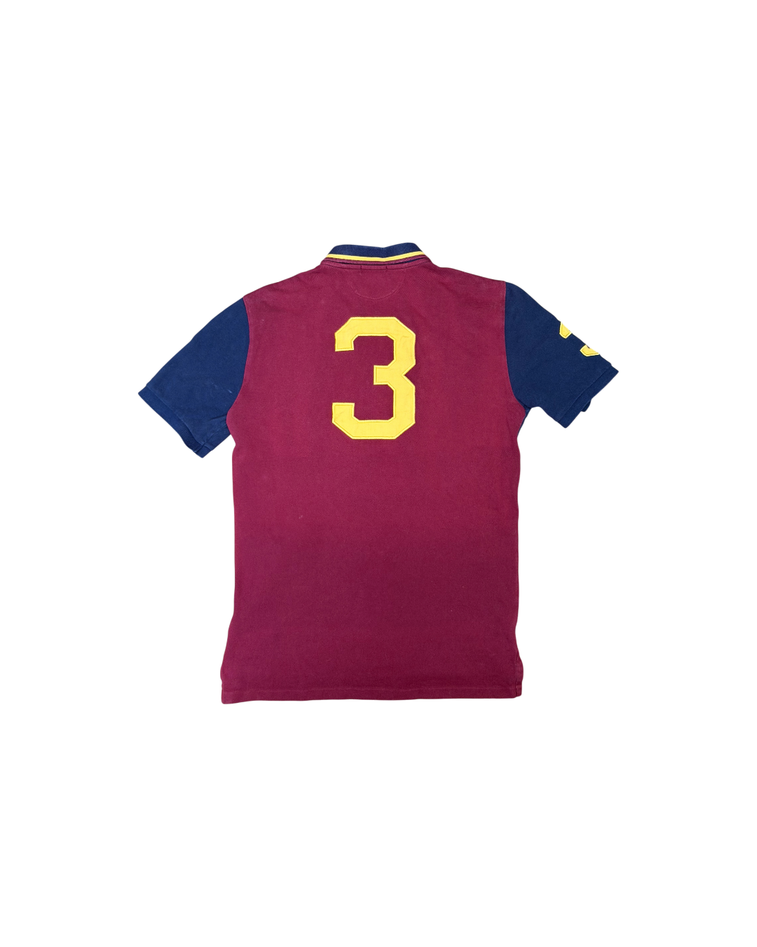 Polo Ralph Lauren Big Pony Polo Navy Burgundy Yellow