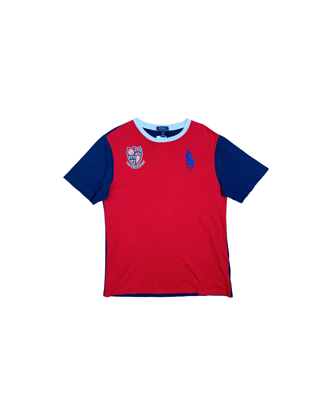 Polo Ralph Lauren Big Pony Tee Red Navy