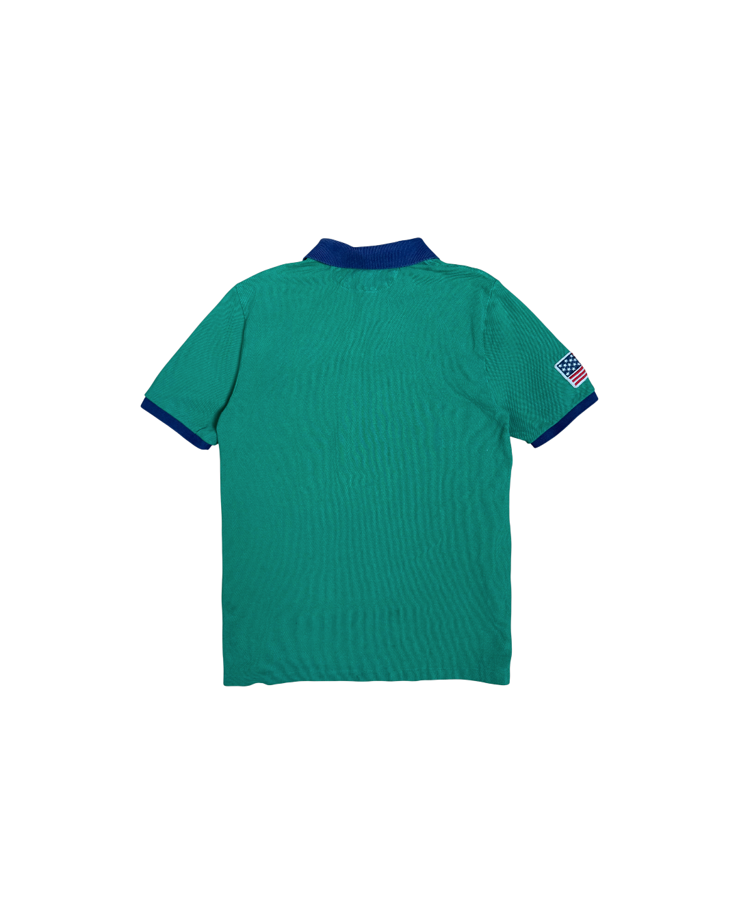 Polo Ralph Lauren Big Pony USA Polo Shirt Green Navy