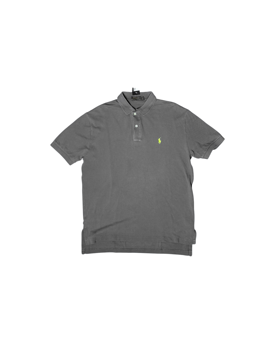 Polo Ralph Lauren Polo Small Pony Grey Lime Green