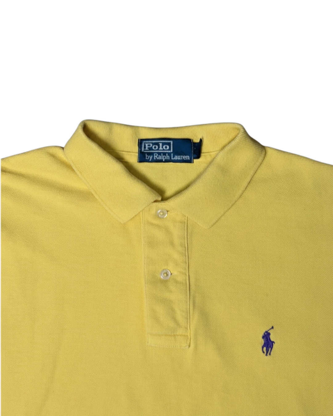 Polo Ralph Lauren Polo Small Pony Lemon Yellow Purple