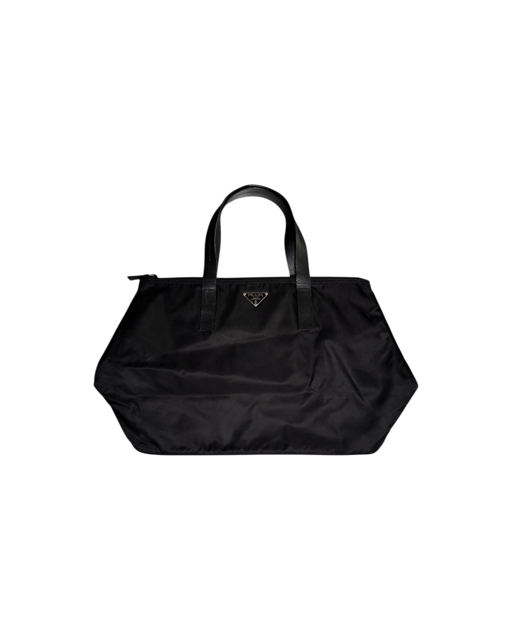 Prada Black Nylon Tote Bag