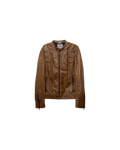 Prada Leather Jacket Brown