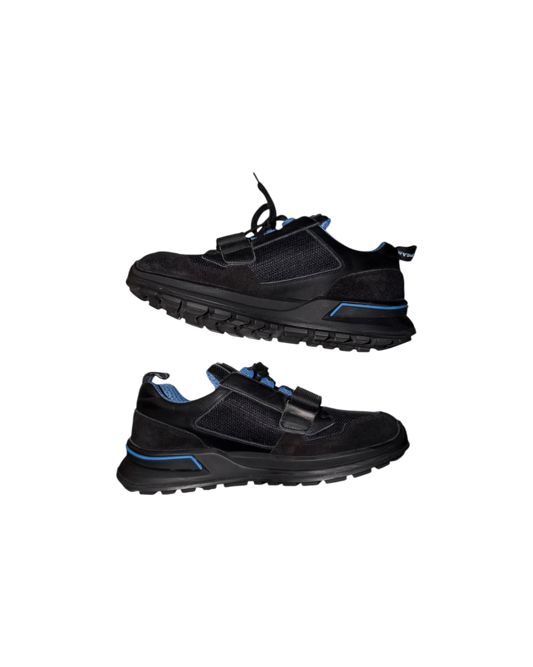 Prada Mechano Sneaker Black Blue