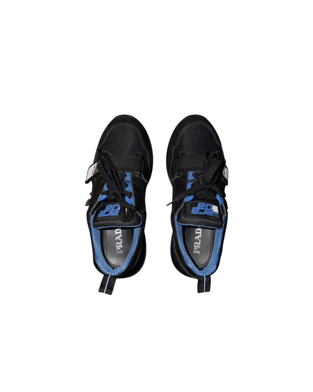 Prada Mechano Sneaker Black Blue