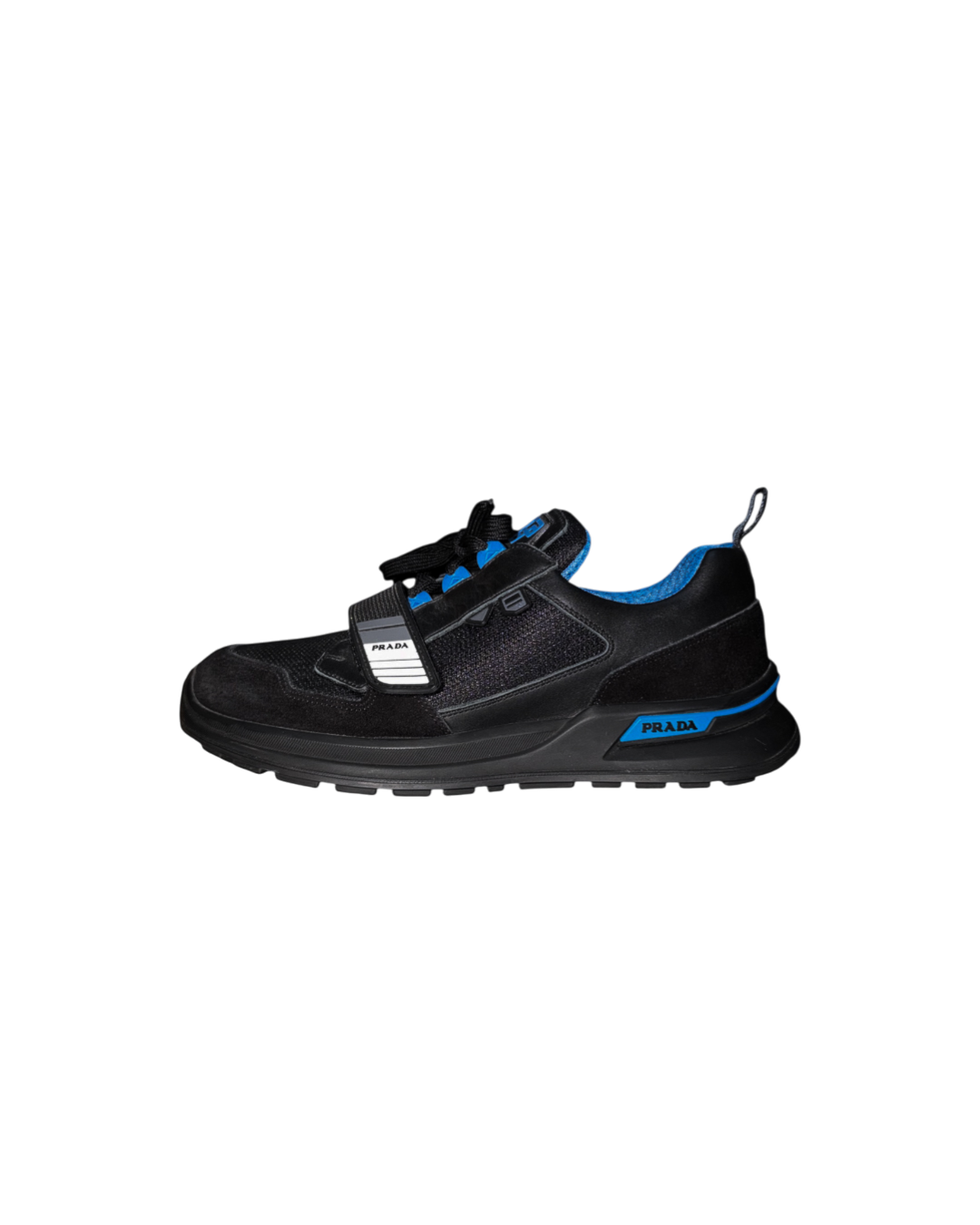 Prada Mechano Sneaker Black Blue