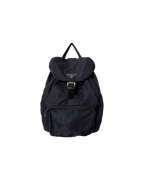 Prada Nylon Backpack Navy Blue