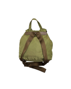 Prada Nylon Drawstring Backpack Khaki Green