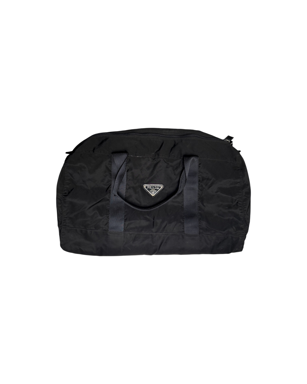 Prada Nylon Duffle Bag Black