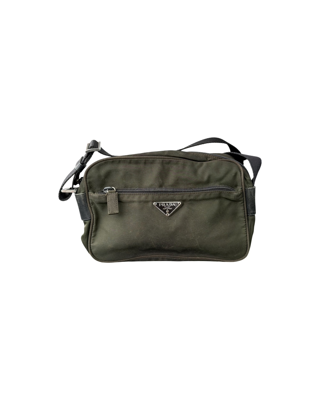 Prada Nylon Shoulderbag Khaki
