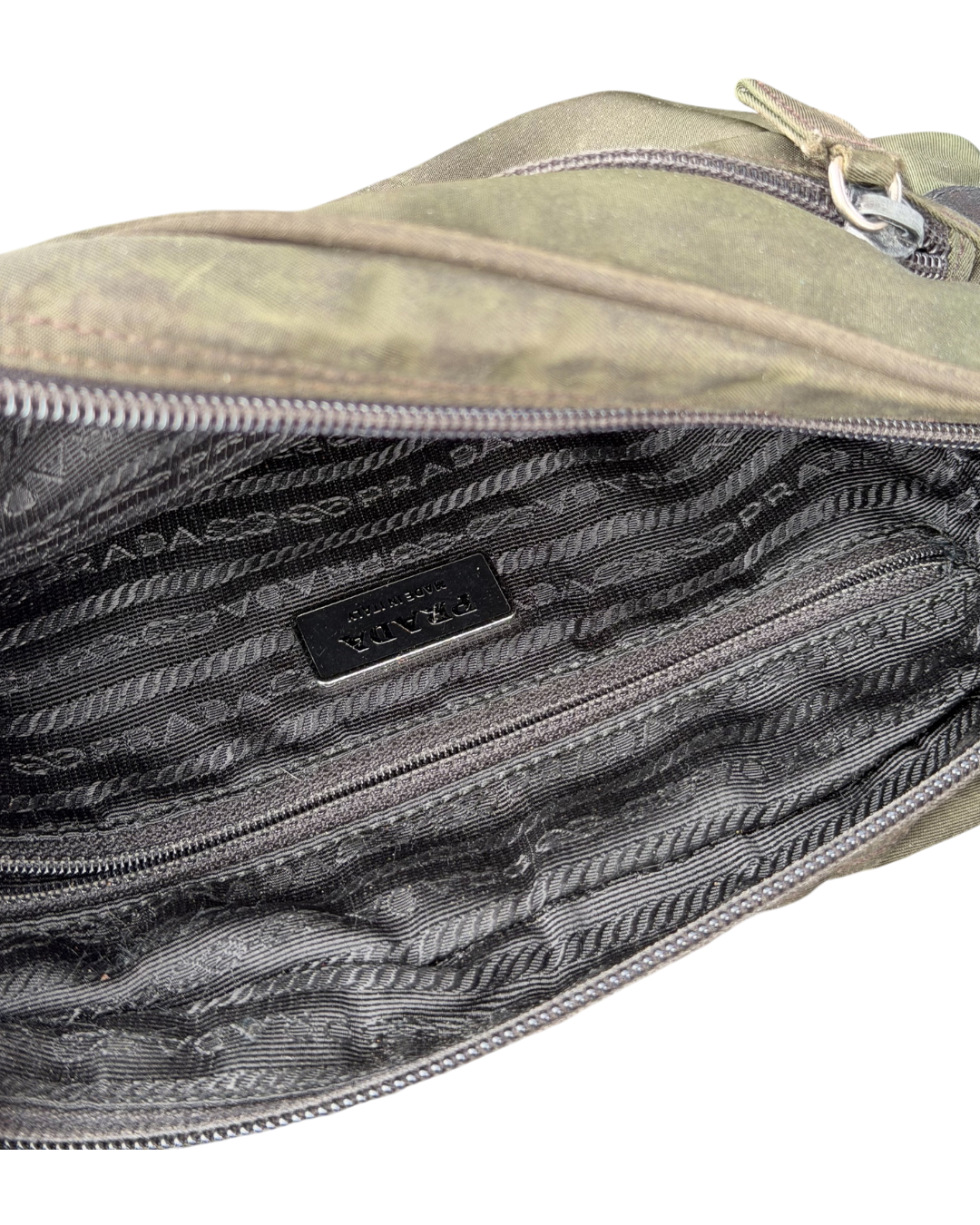 Prada Nylon Shoulderbag Khaki