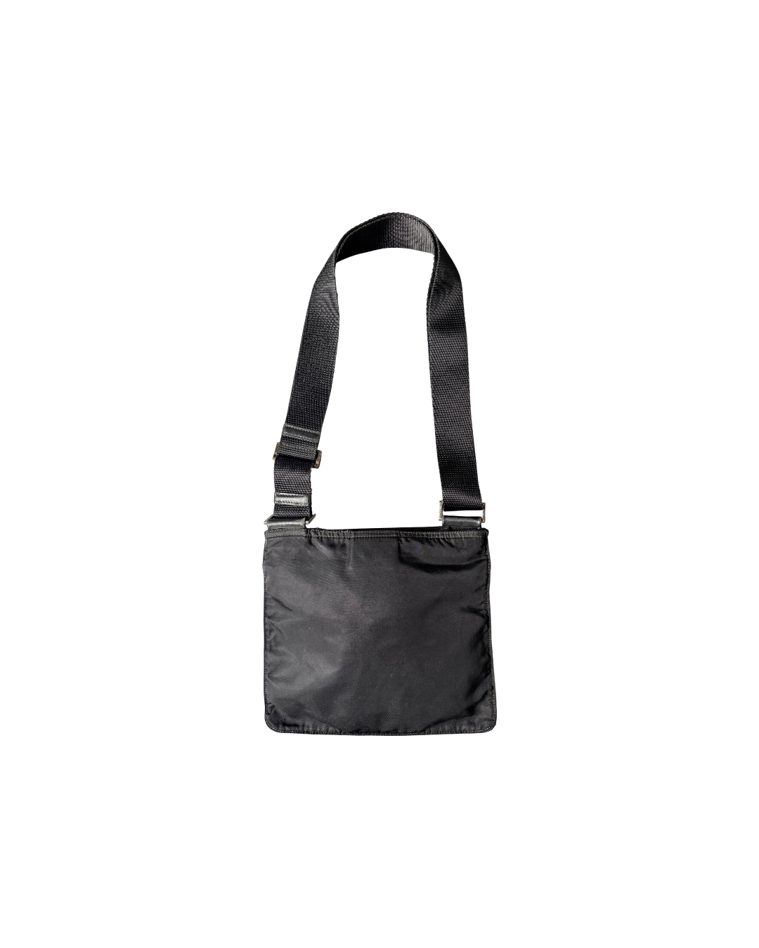 Prada Small Nylon Shoulderbag Black