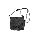 Prada Tessuto Nylon Messenger Strap Bag Black