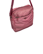 Prada Tessuto Nylon Shoulder Bag Pink