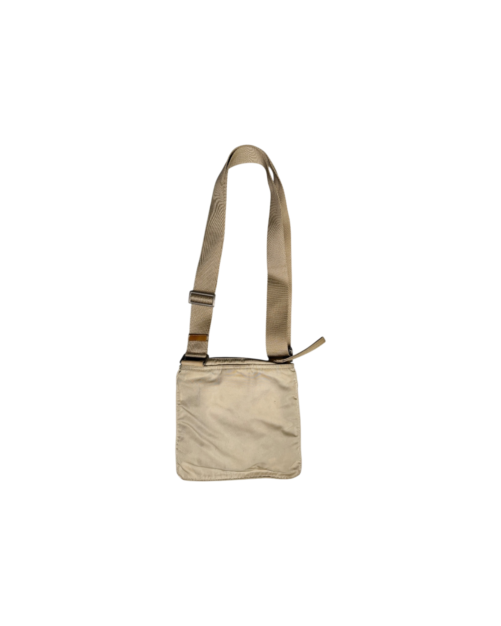 Prada Tessuto Nylon Shoulderbag Beige