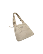 Prada Tessuto Nylon Shoulderbag Beige