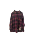 Preach Oversized Check Shirt Purple