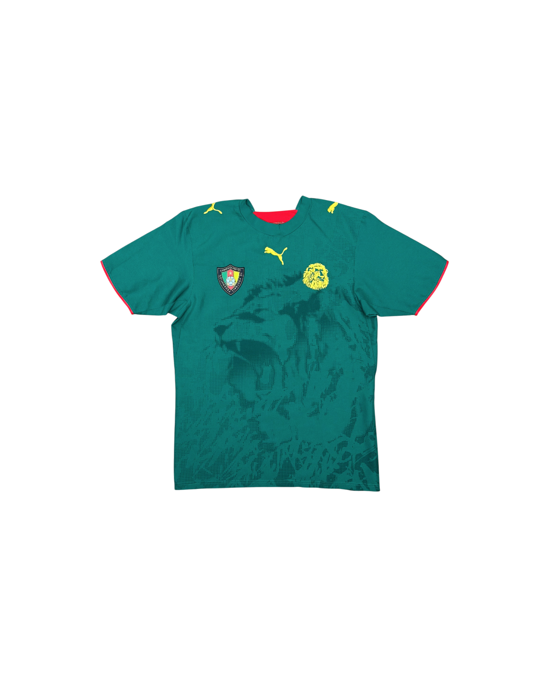 Puma Cameroon National Football Jersey 2006-2008 Green