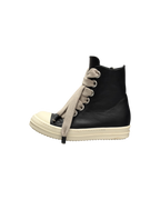 Rick Owens Jumbolace High Top Sneaker Black Cream