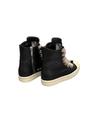 Rick Owens Jumbolace High Top Sneaker Black Cream