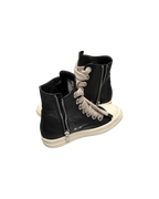 Rick Owens Jumbolace High Top Sneaker Black Cream