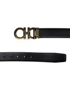 Salvatore Ferragamo Reversible Gancini Belt Burgundy