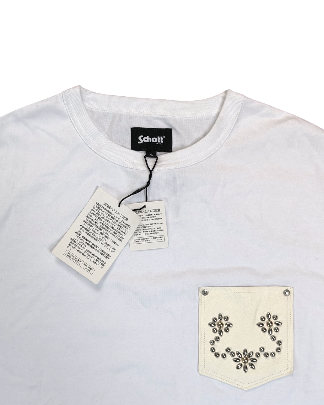 Schott T-Shirt White